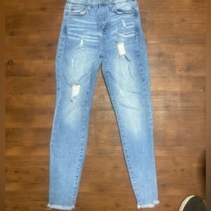 Celebrity Pink- distressed jeans- Size 3/26